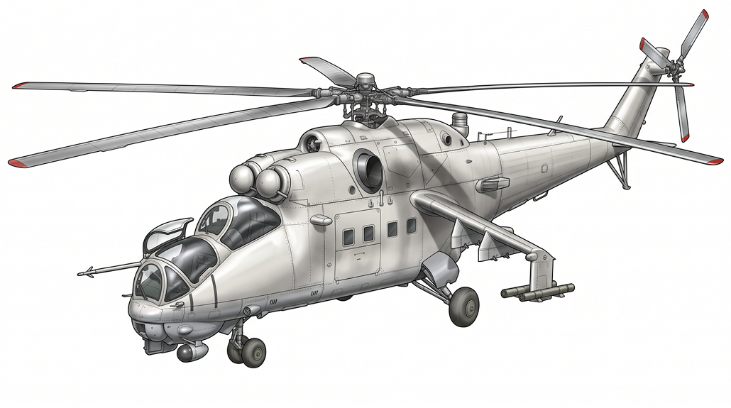 Вертолёт Ми-24