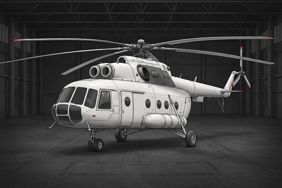 Вертолёт Ми-8